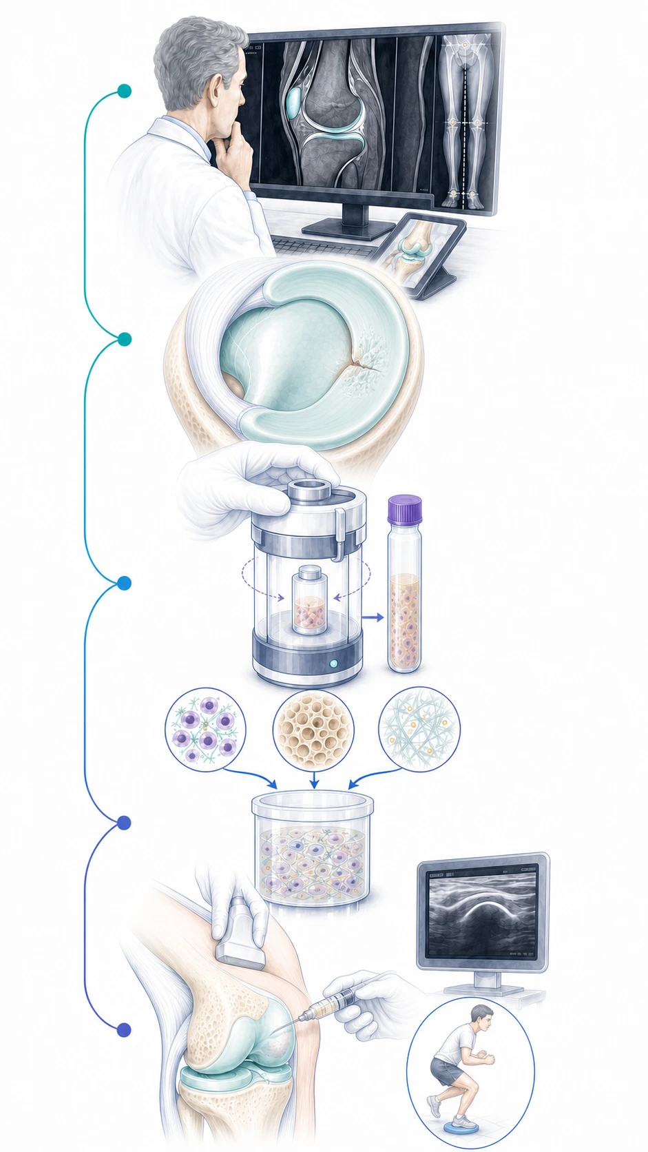 NanoAMi non-surgical treatment and progressive recovery pathway